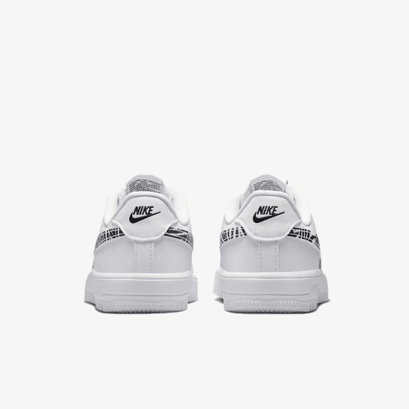 NIKE Superge FORCE 1 LOW PRINT LACE (PS) 