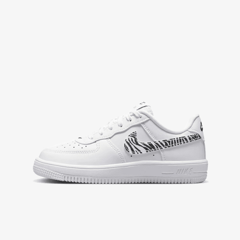 NIKE Superge FORCE 1 LOW PRINT LACE (PS) 