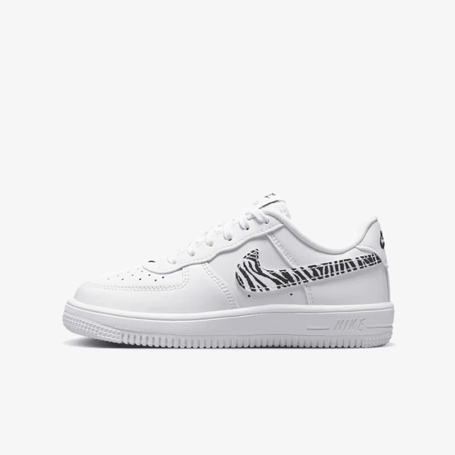 NIKE Superge FORCE 1 LOW PRINT LACE (PS) 