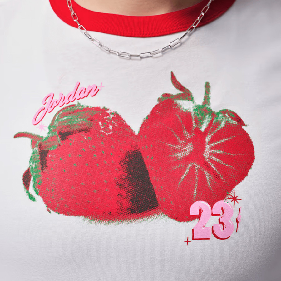 JORDAN KRATKA MAJICA W J STRWBY RINGER TEE 