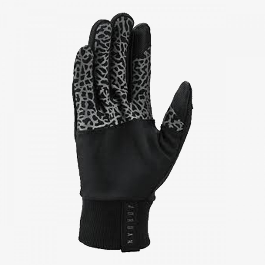 NIKE Rokavice JORDAN SHIELD CW GLOVES BLACK/DARK GREY/ 