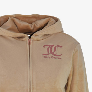 JUICY COUTURE TRENIRKA ZIP THRU HOODIE AND BOOTCUT JOG SET 