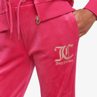 JUICY COUTURE TRENIRKA ZIP THRU HOODIE AND BOOTCUT JOG SET 