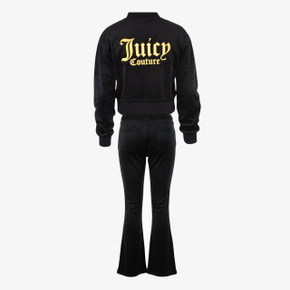 JUICY COUTURE TRENIRKA VELOUR BOMBER & BOOTCUT JOG SET 