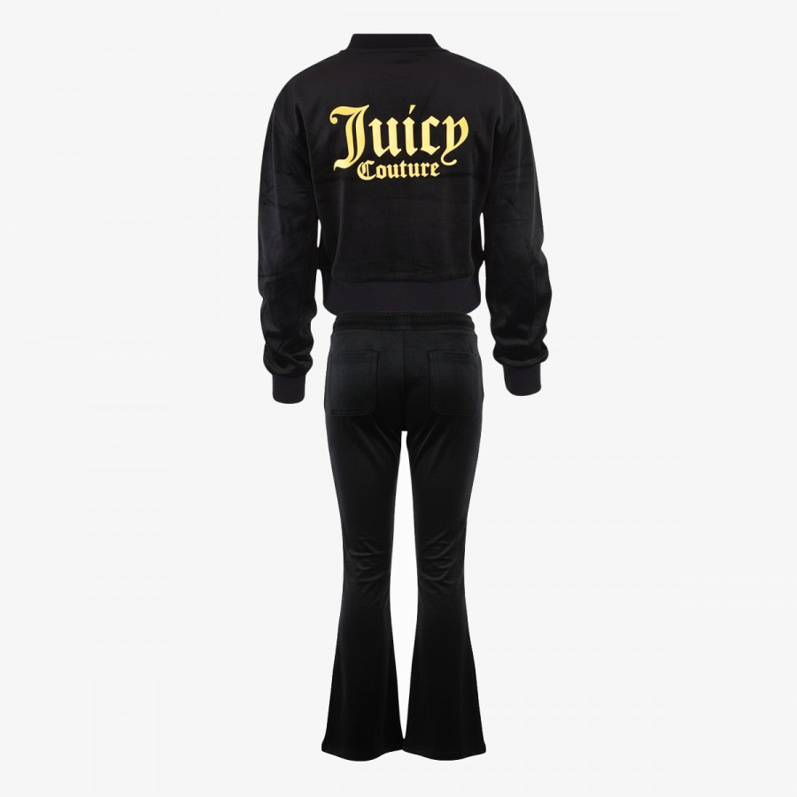 JUICY COUTURE TRENIRKA VELOUR BOMBER & BOOTCUT JOG SET 