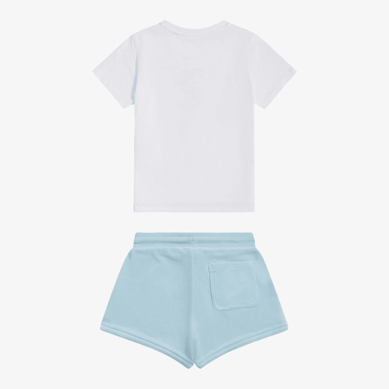JUICY COUTURE TRENIRKA JC Logo Tee & Velour Short Set 