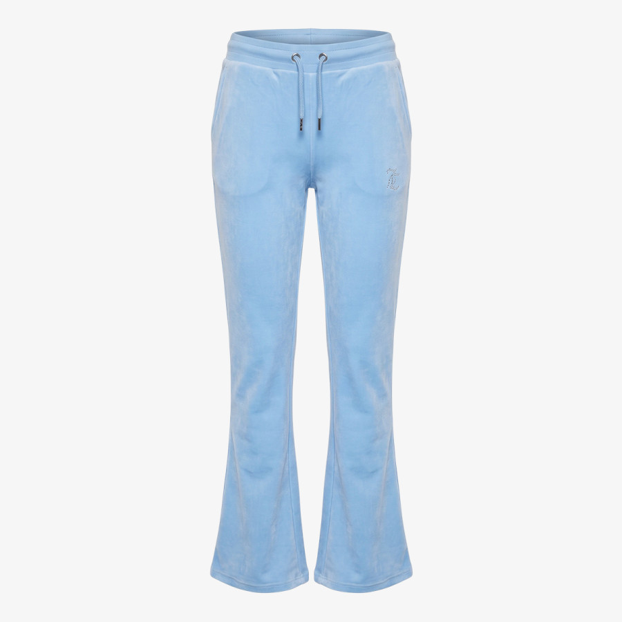 JUICY COUTURE TRENIRKA DIAMANTE VELOUR ZIP THROUGH & BOOTCUT JO 