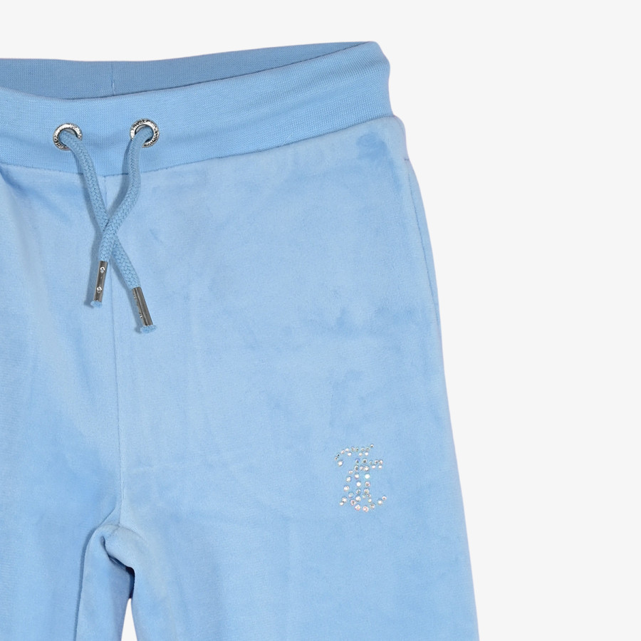 JUICY COUTURE TRENIRKA DIAMANTE VELOUR ZIP THROUGH & BOOTCUT JO 