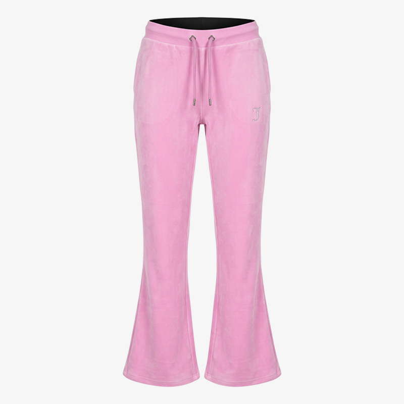 JUICY COUTURE TRENIRKA DIAMANTE VELOUR ZIP THROUGH & BOOTCUT JO 