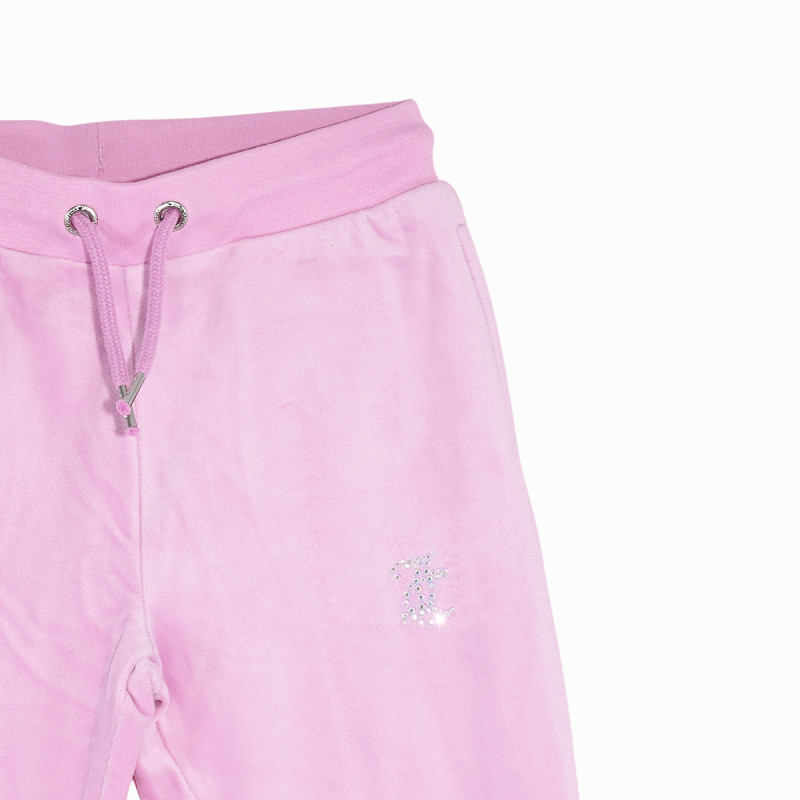 JUICY COUTURE TRENIRKA DIAMANTE VELOUR ZIP THROUGH & BOOTCUT JO 