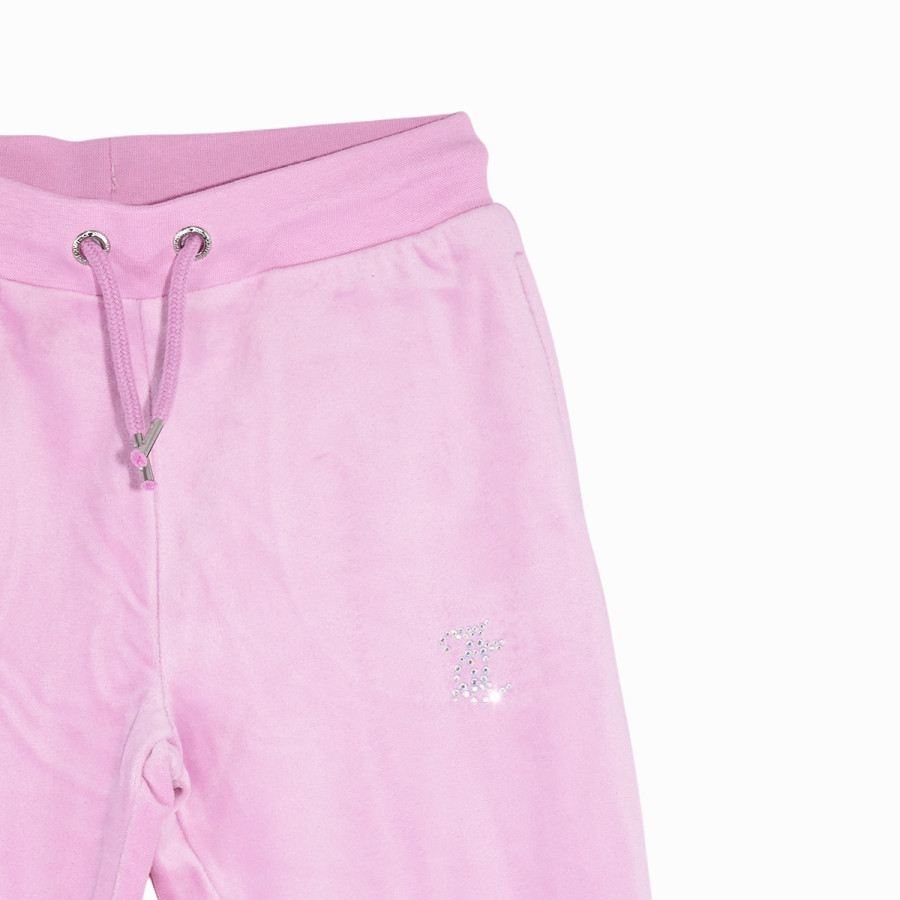 JUICY COUTURE TRENIRKA DIAMANTE VELOUR ZIP THROUGH & BOOTCUT JO 