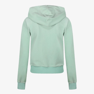 JUICY COUTURE KAPUCAR ZIP THROUGH HOODIE WITH  ZIP PULL &  JC 