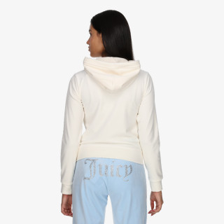 JUICY COUTURE KAPUCAR GOLD ROBERTSON HOODIE 