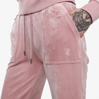 JUICY COUTURE SPODNJI DELI TRENIRKE DEL RAY POCKET PANT 