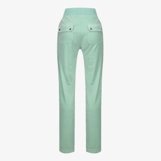 JUICY COUTURE SPODNJI DELI TRENIRKE STRAIGHT LEG TRACK PANT WITH POCKET 