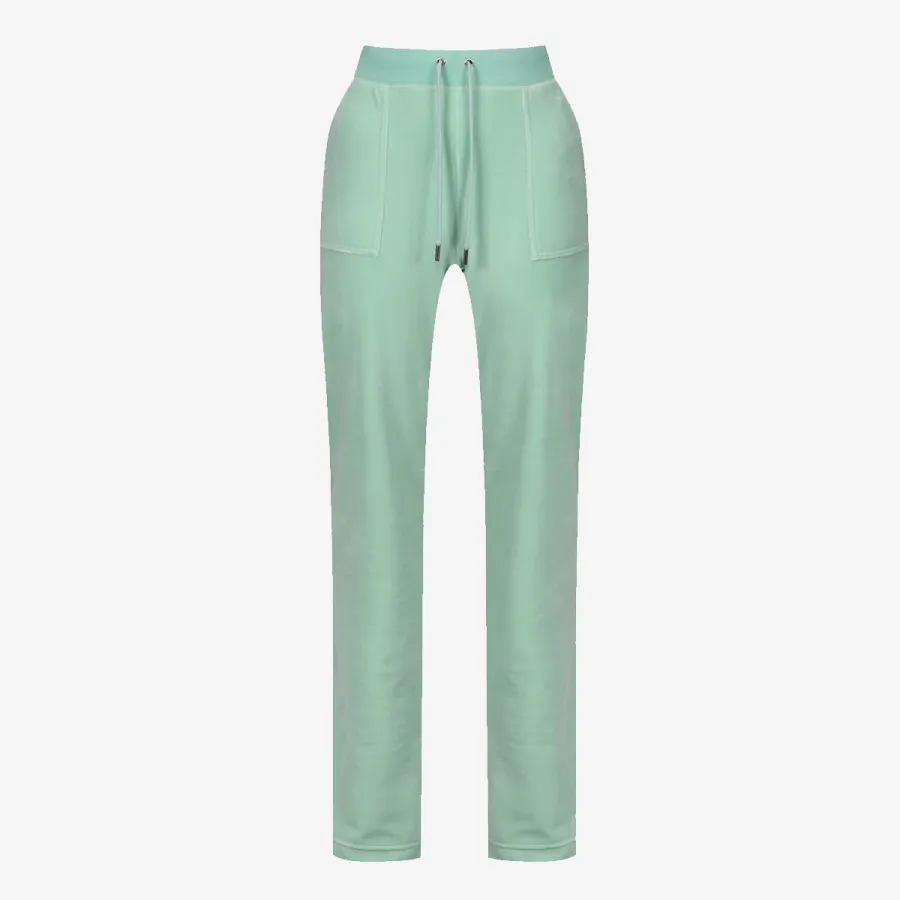 JUICY COUTURE SPODNJI DELI TRENIRKE STRAIGHT LEG TRACK PANT WITH POCKET 