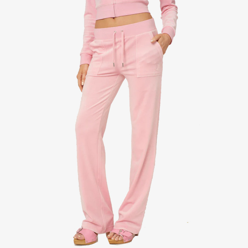 JUICY COUTURE SPODNJI DELI TRENIRKE DEL RAY POCKET PANT 