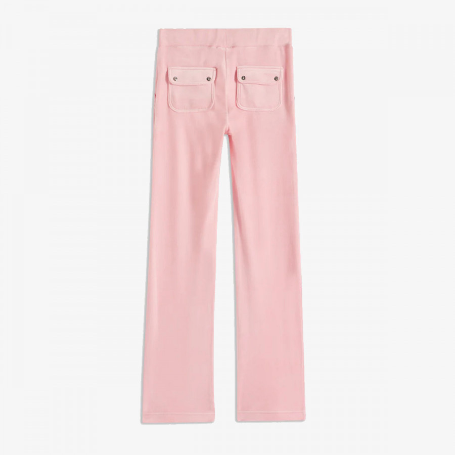 JUICY COUTURE SPODNJI DELI TRENIRKE DEL RAY POCKET PANT 