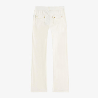 JUICY COUTURE SPODNJI DELI TRENIRKE GOLD DEL RAY POCKETED PANT 