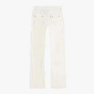 JUICY COUTURE SPODNJI DELI TRENIRKE GOLD DEL RAY POCKETED PANT 