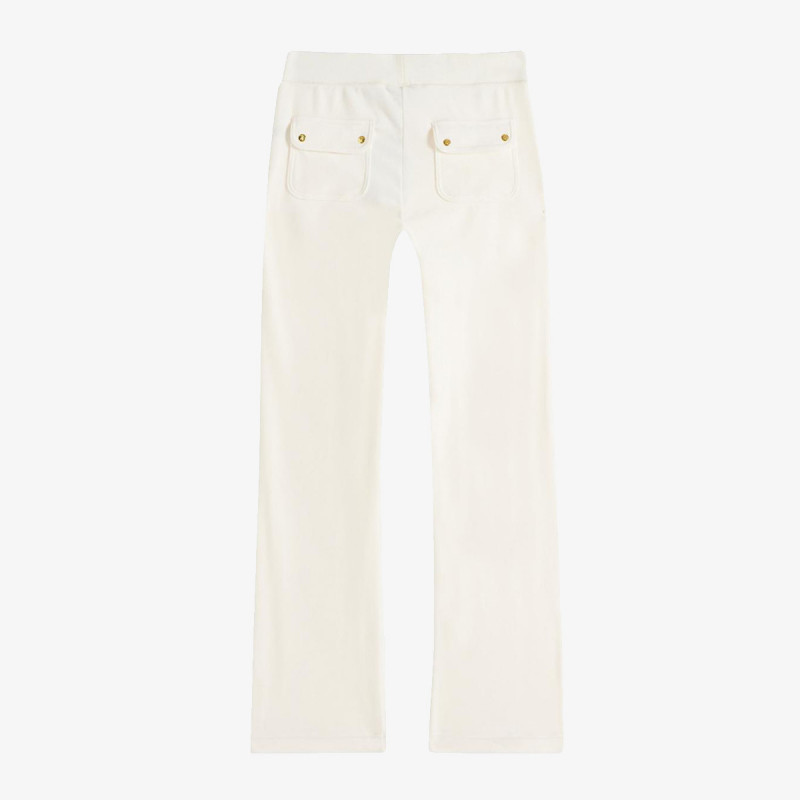 JUICY COUTURE SPODNJI DELI TRENIRKE GOLD DEL RAY POCKETED PANT 