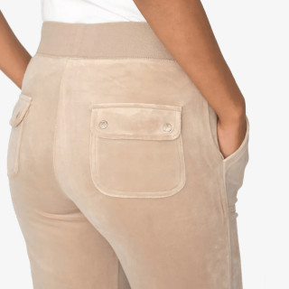 JUICY COUTURE SPODNJI DELI TRENIRKE Del Ray Gold 