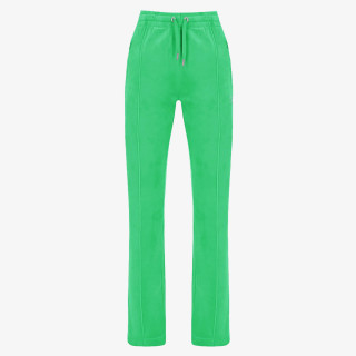 JUICY COUTURE SPODNJI DELI TRENIRKE VELOUR TRACK PANT WITH DIAMANTE BRANDIN 