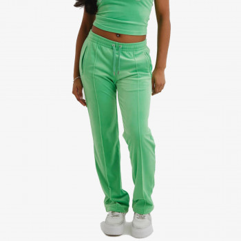 JUICY COUTURE SPODNJI DELI TRENIRKE VELOUR TRACK PANT WITH DIAMANTE BRANDIN 