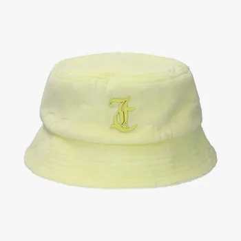 JUICY COUTURE KAPE ELEANNA MONOGRAM TOWELLING BUCKET HAT 