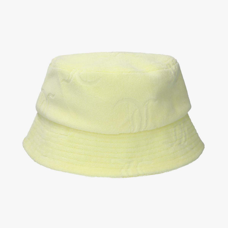 JUICY COUTURE KAPE ELEANNA MONOGRAM TOWELLING BUCKET HAT 