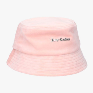 JUICY COUTURE KAPE ELLIE VELOUR BUCKET HAT 