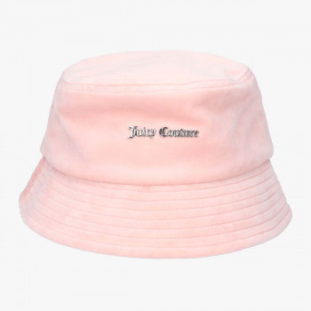 JUICY COUTURE KAPE ELLIE VELOUR BUCKET HAT 