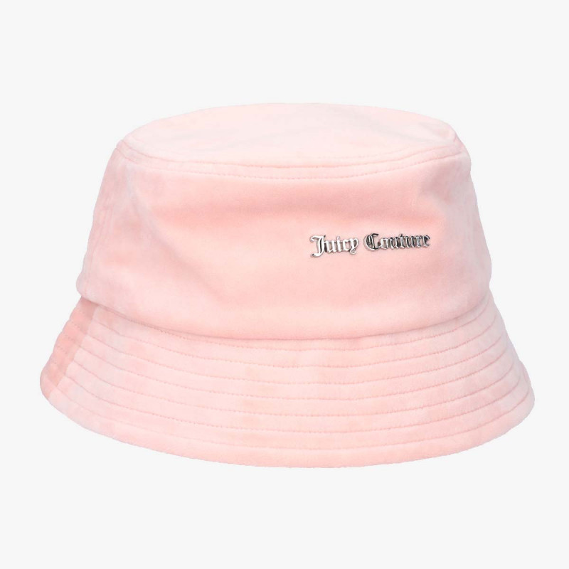 JUICY COUTURE KAPE ELLIE VELOUR BUCKET HAT 