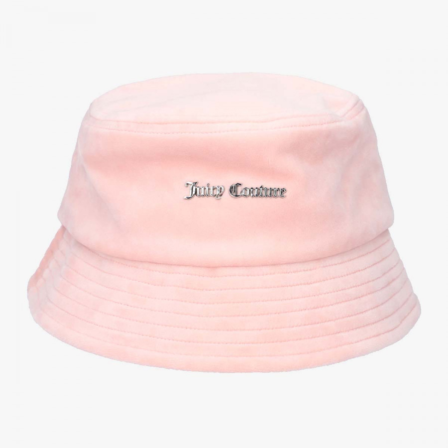 JUICY COUTURE KAPE ELLIE VELOUR BUCKET HAT 