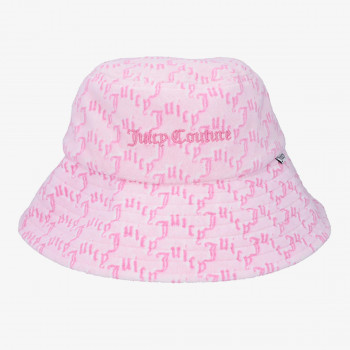 JUICY COUTURE KAPE TOWELLING LONG BRIM BUCKET HAT 