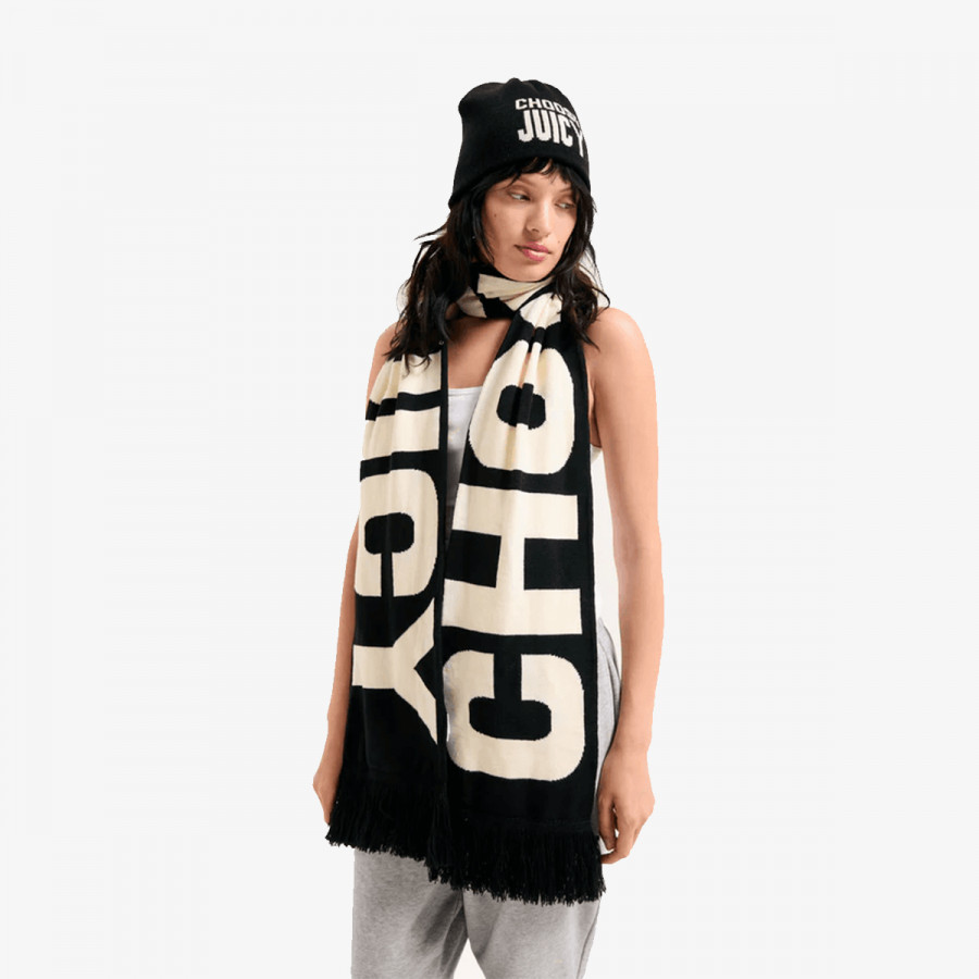 JUICY COUTURE KAPE JC SCARF/BEANIE 