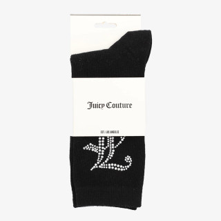 JUICY COUTURE Nogavice LEA DIAMANTE  SOCKS 