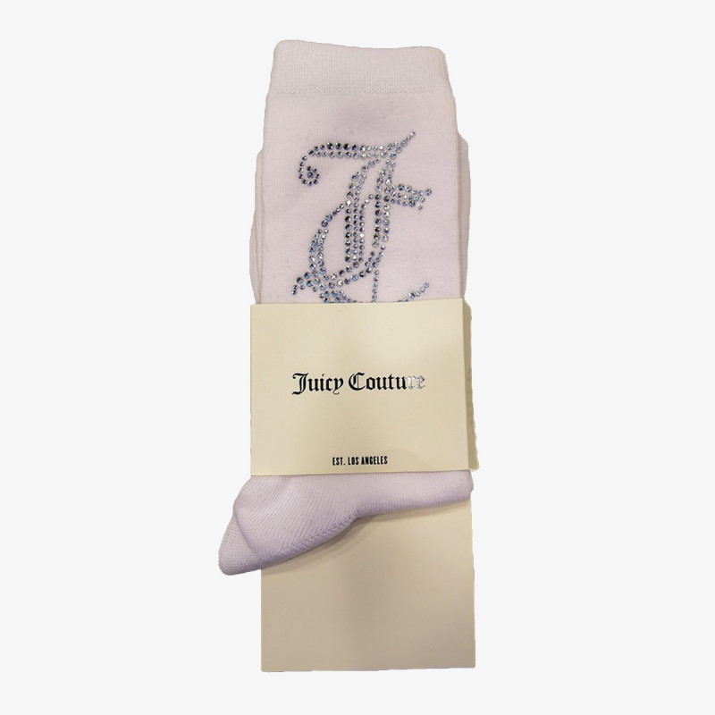 JUICY COUTURE Nogavice LEA DIAMANTE  SOCKS 