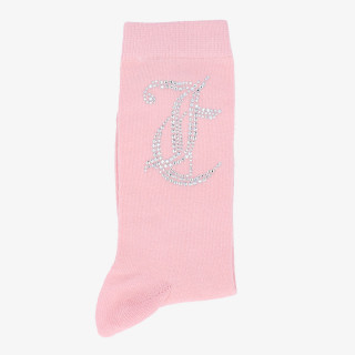 JUICY COUTURE Nogavice LEA DIAMANTE  SOCKS 