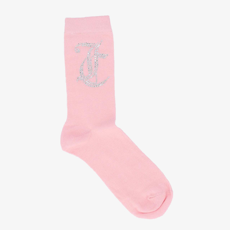 JUICY COUTURE Nogavice LEA DIAMANTE  SOCKS 