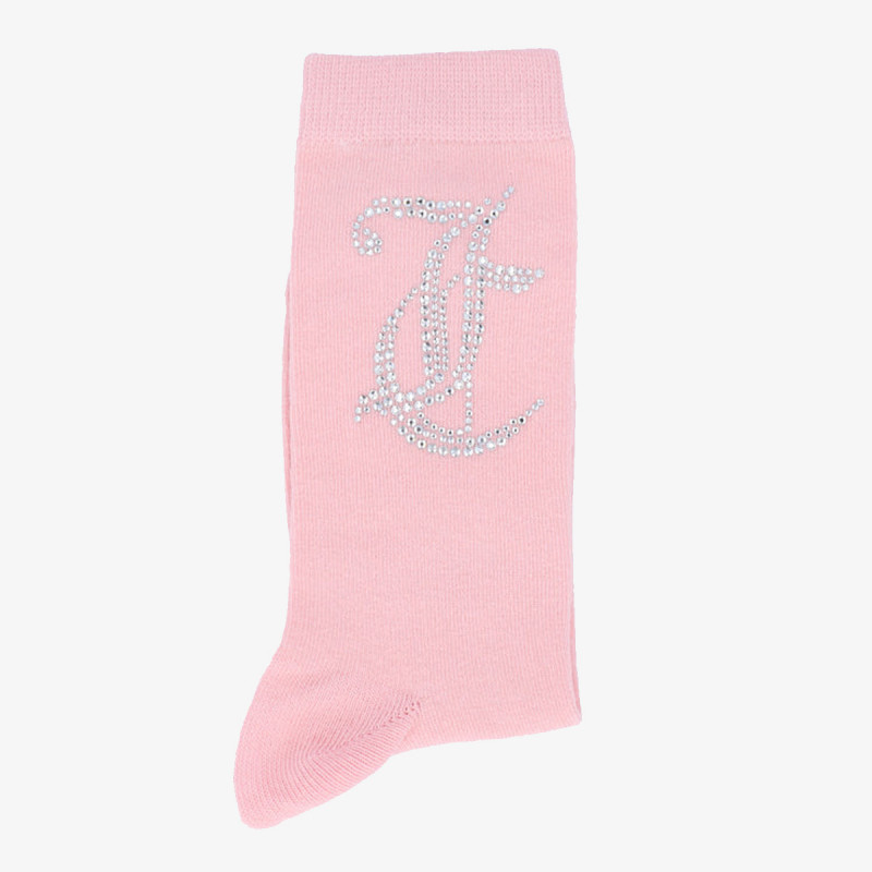 JUICY COUTURE Nogavice LEA DIAMANTE  SOCKS 