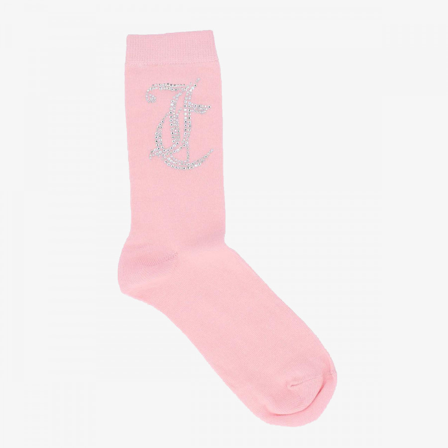 JUICY COUTURE Nogavice LEA DIAMANTE  SOCKS 