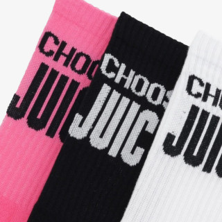 JUICY COUTURE Nogavice CHSE 3 PCK SCK 