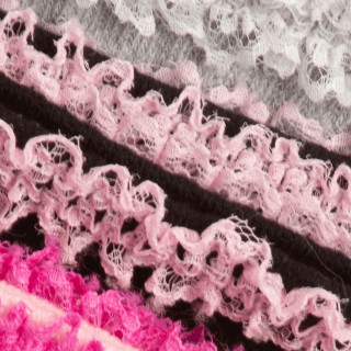 JUICY COUTURE NOGAVICE 3 PK LACE SOCKS 
