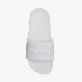 JUICY COUTURE Natikači BREANNA EMBOSSED - SLIDER WITH DTM LOGO 