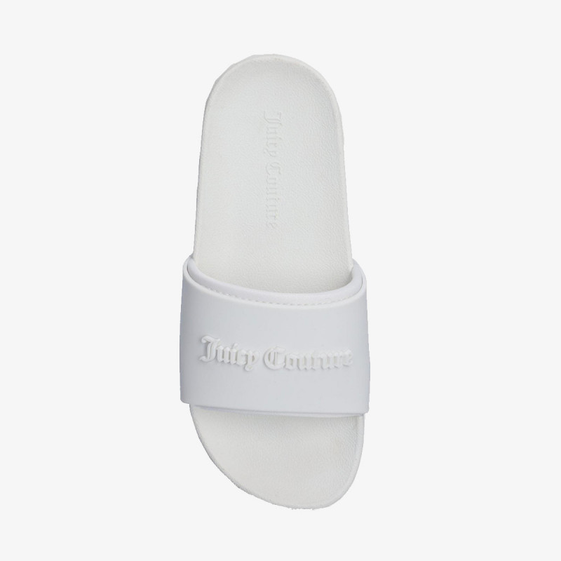 JUICY COUTURE Natikači BREANNA EMBOSSED - SLIDER WITH DTM LOGO 