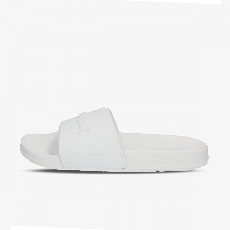 JUICY COUTURE Natikači BREANNA EMBOSSED - SLIDER WITH DTM LOGO 