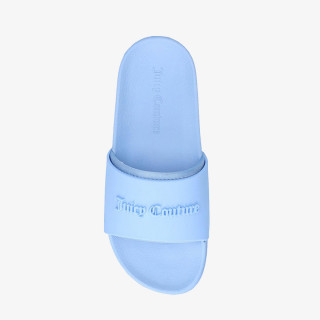 JUICY COUTURE Natikači BREANNA EMBOSSED - SLIDER WITH DTM LOGO 