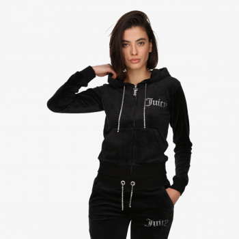 JUICY COUTURE KAPUCAR JUICY COUTURE KAPUCAR DIAMANTE TRIM ROBERTSON HOODIE 