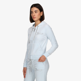 JUICY COUTURE KAPUCAR DIAMANTE TRIM ROBERTSON HOODIE 